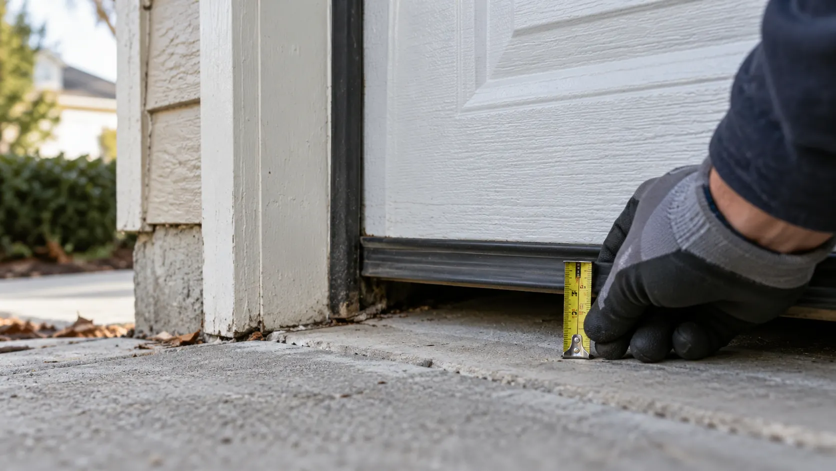 Garage Door Pest & Rodent Sealing service context